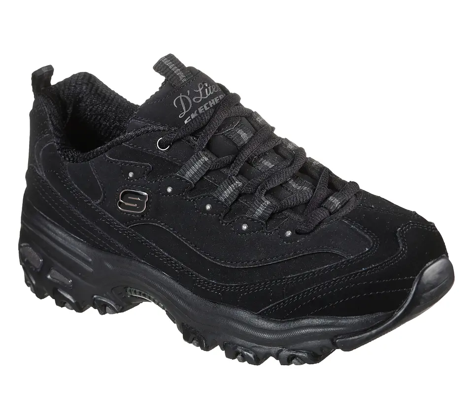 Zapatilla Moda Mujer D'lites Casual Skechers 11949-bbk Negro 35 5
