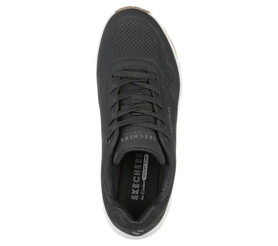 Zapatilla Aire Mujer Uno - Stand On Air Casual Skechers 73690-blk Black 35 2