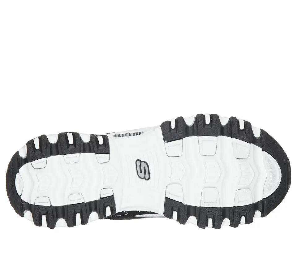 Zapatilla Mujer D´lites Biggest Fan Casual Skechers 11930-bkw Negro-blanco 35 4