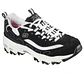 Zapatilla Mujer D´lites Biggest Fan Casual Skechers 11930-bkw Negro-blanco 35 - Miniatura 5