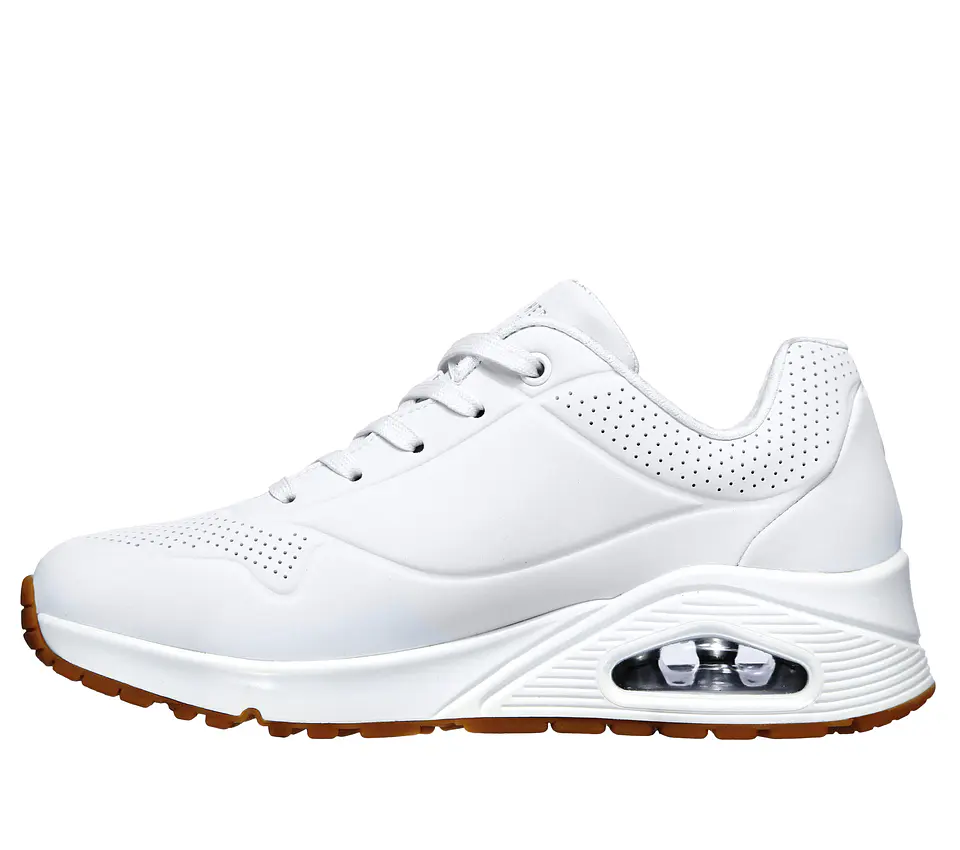 Zapatilla Aire Mujer Uno Stand On Air Sport Skechers 73690-wht Blanco 35 5