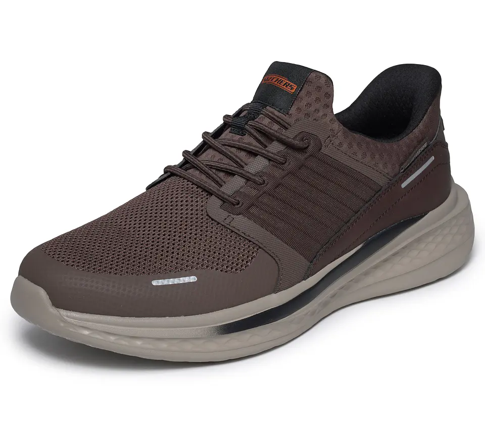 Zapatilla Slpins Hombre Slade Casual Skechers 211389-brn Brown 39 2