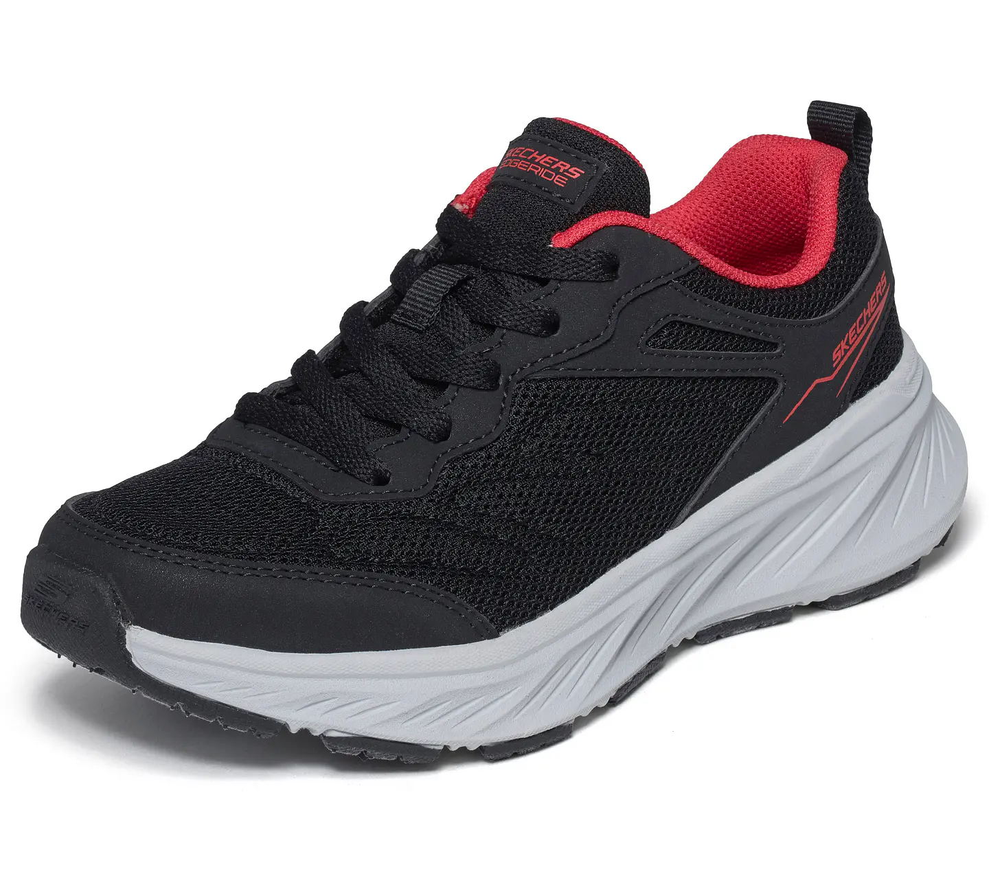 Zapatilla Adolescente Edgeride Casual Skechers 404803l-blk Negro 34 2