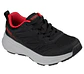 Zapatilla Adolescente Edgeride Casual Skechers 404803l-blk Negro 34 - Miniatura 4