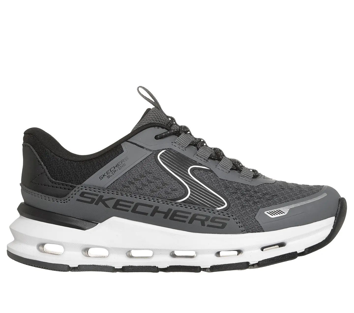 Zapatilla Slipins Adolescente Glide-step Plus Casual Skechers 404203l-ccbk Gris 34 1