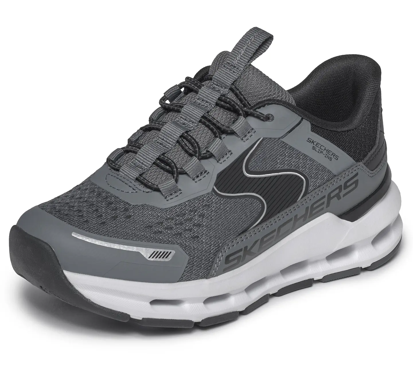 Zapatilla Slipins Adolescente Glide-step Plus Casual Skechers 404203l-ccbk Gris 34 6