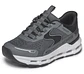 Zapatilla Slipins Adolescente Glide-step Plus Casual Skechers 404203l-ccbk Gris 34 - Miniatura 6