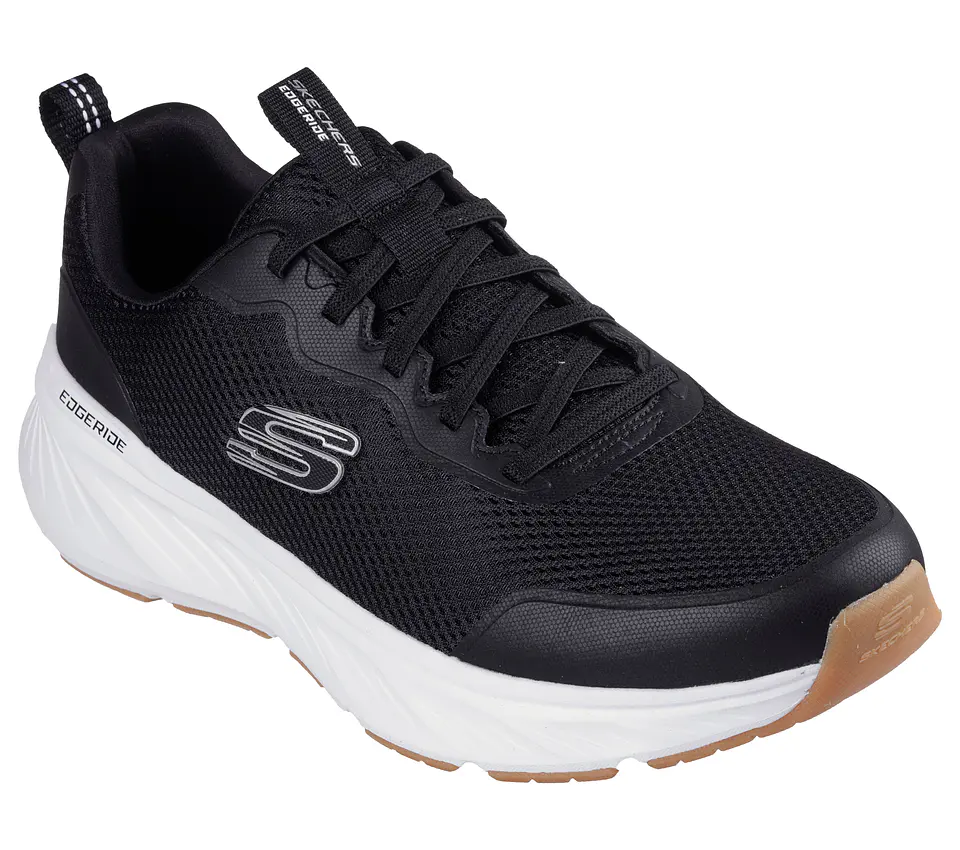 Zapatilla Slipon Hombre Edgeride Casual Skechers 232835-bkw Negro 39 2