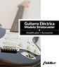 Combo Guit. Electrica Negra Fiddler Macrotel Fd-cga05b - Miniatura 2