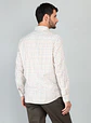 Camisa Hombre M/l Cuadros C/b Arrow Cm33005ca Cafe S - Miniatura 3