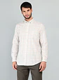 Camisa Hombre M/l Cuadros C/b Arrow Cm33005ca Cafe S - Miniatura 4
