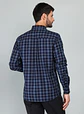 Camisa Hombre M/l Cuadros S/b Arrow Cm33013az Azul S - Miniatura 2