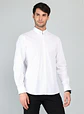 Camisa Hombre M/l Full Print S/b Spandex Arrow Cm33011bl Blanco S - Miniatura 1