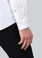 Camisa Hombre M/l Full Print S/b Spandex Arrow Cm33011bl Blanco S - Miniatura 7