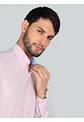 Camisa Hombre M/l Microlistado S/b Spandex Arrow Cm33008rd Rosado S - Miniatura 2