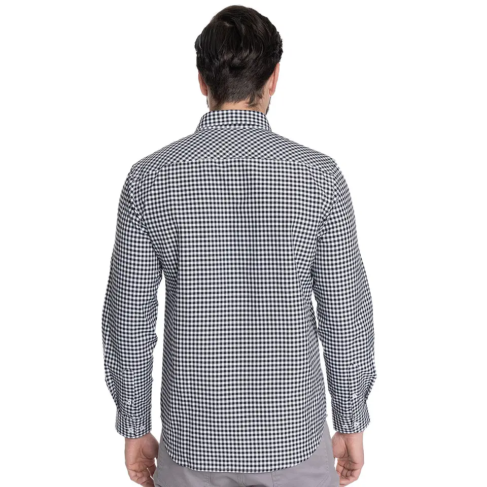 Camisa Hombre M/l Cuadrille Cordoba Potros Ptv601070n-577 Azul M 2