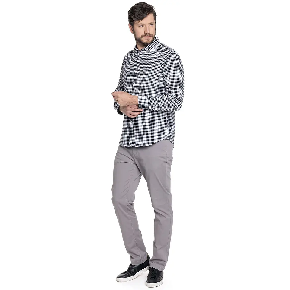 Camisa Hombre M/l Cuadrille Cordoba Potros Ptv601070n-577 Azul M 4