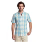 Camisa Hombre M/c Cuadros Regular Fit Alg/poly Edimburgo Potros Ptv725082n-5 Rojo S Ptv725082n-554 - Miniatura 1