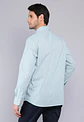 Camisa Hombre M/l Cuadrille C/b Arrow Cm33009ce Celeste S - Miniatura 2