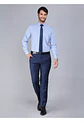 Camisa Hombre M/l Vestir Listada Tailored Fit Arrow Arm0512ce Celeste 15 - Miniatura 2