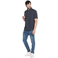 Camisa Hombre M/c Lisa Lyocell Santiago Potros Ptv625354n-077 Azul S - Miniatura 4