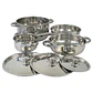 Bateria de Cocina A. Inox 7pzas Malaga Doral Menaje Bataima7p - Miniatura 3