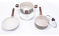 Bateria Cocina 5p A.forj Alessandria Verde Doral Menaje Batalal5p - Miniatura 1