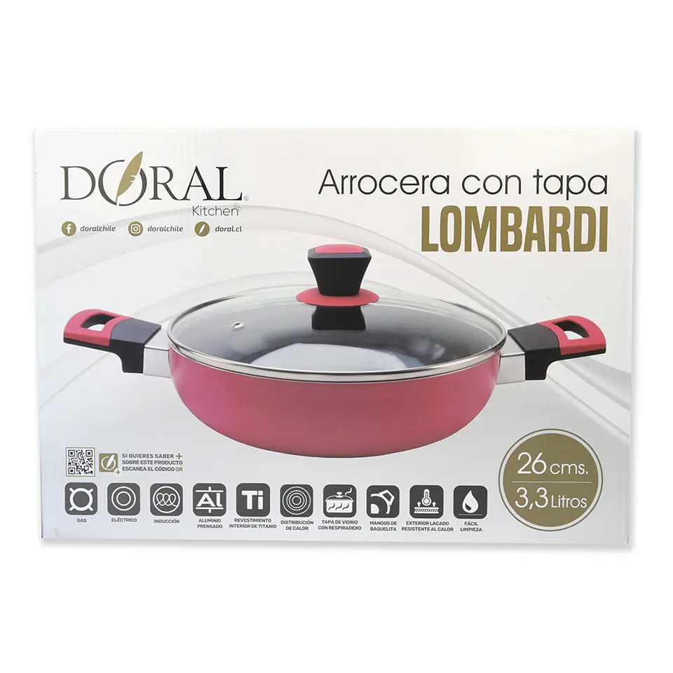 Arrocera 24 Lombardi C/ta Vi Rojo Doral Menaje Arrlom24 3