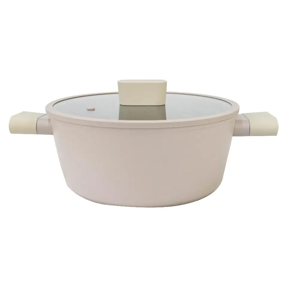 Cacerola Alum Fund. 24cm Doral Menaje Marfil 1