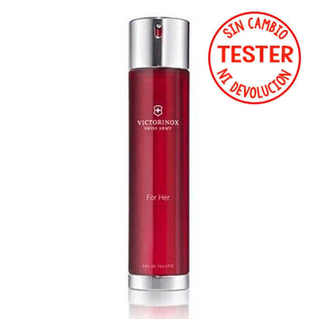 SWISS ARMY FOR HER  EDT 100 ML (PROBADOR TESTER) -  VICTORINOX SWISS ARMY