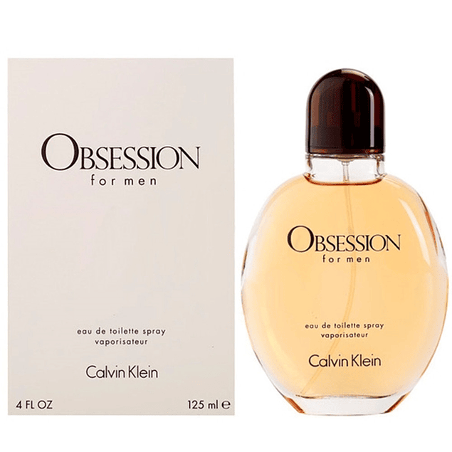 OBSESSION FOR MEN EDT 125 ML - CALVIN KLEIN