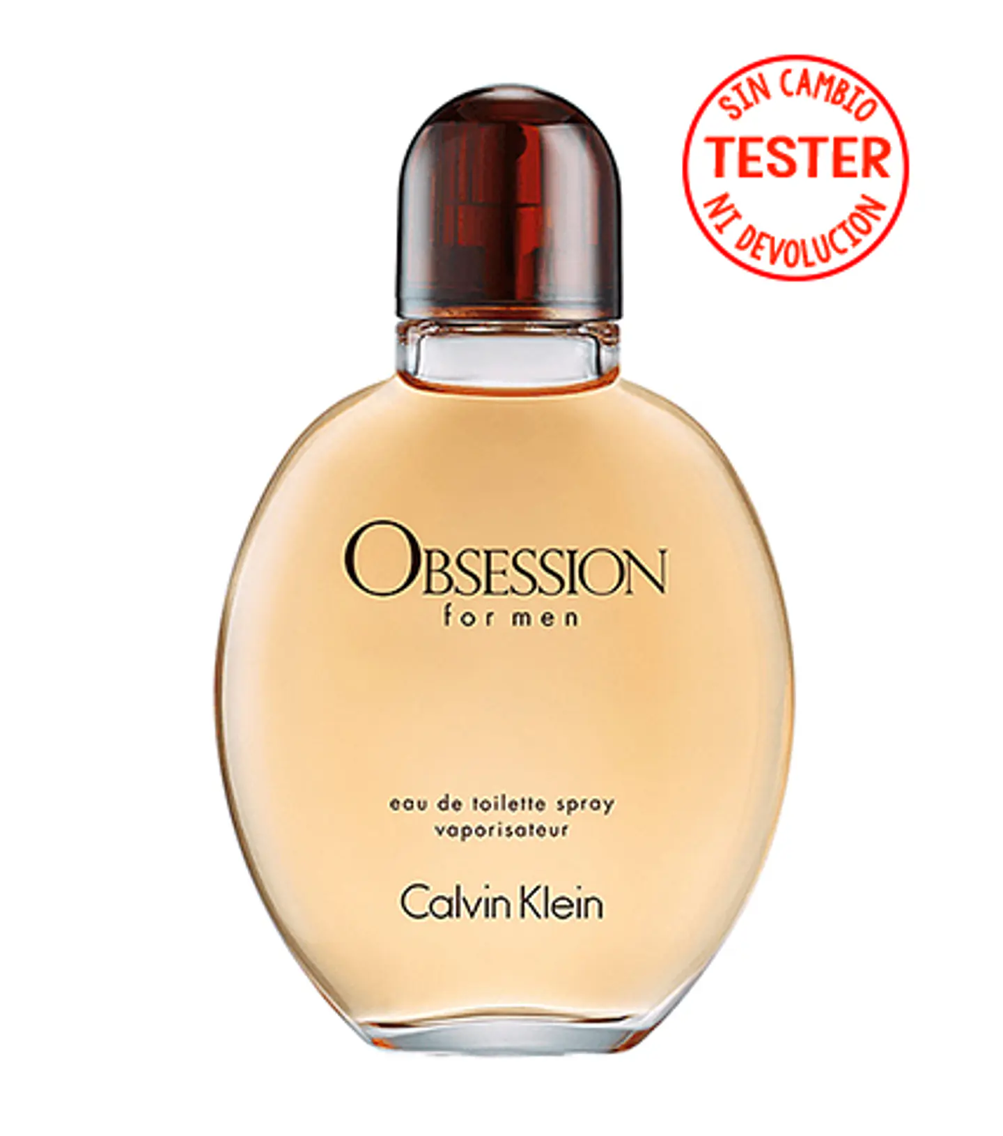 OBSESSION FOR MEN 125 ML (TESTER-PROBADOR) - CALVIN KLEIN 1