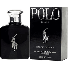 POLO BLACK EDT 75 ML - RALPH LAUREN 