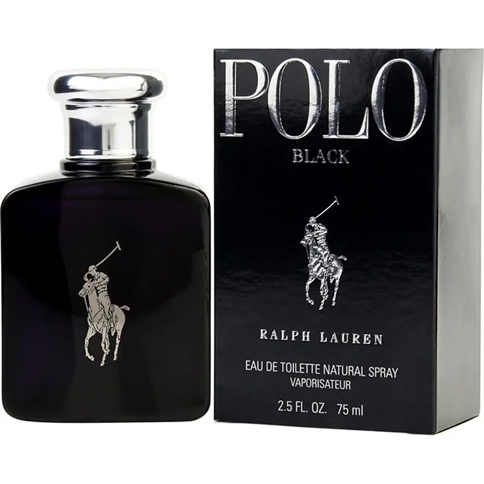 POLO BLACK EDT 75 ML - RALPH LAUREN  1