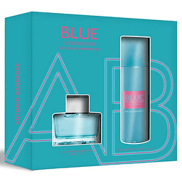 BLUE SEDUCTION WOMEN 80 ML + DEO 150 - ANTONIO BANDERAS
