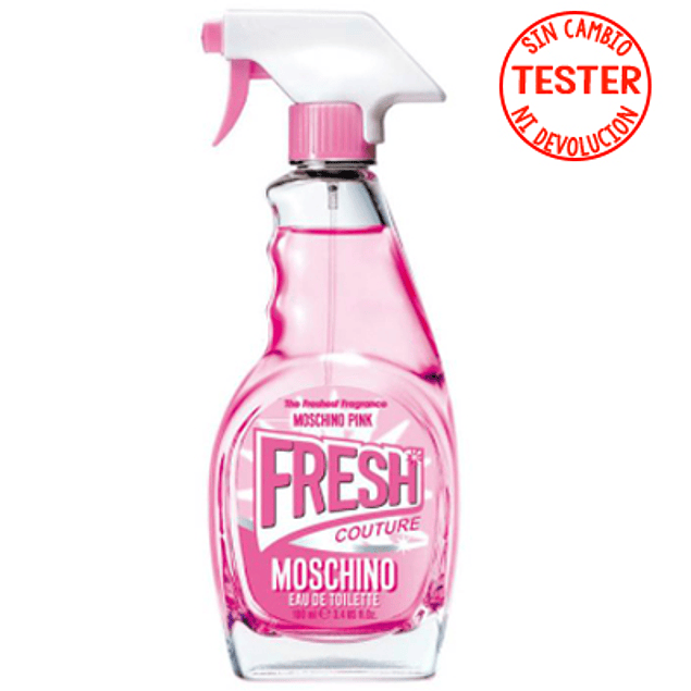 PINK FRESH COUTURE (TESTER-SIN TAPA) EDT 100 ML - MOSCHINO
