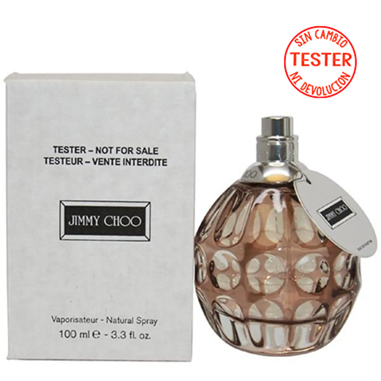 JIMMY CHOO EDT 100 ML TESTER (PROBADOR) - JIMMY CHOO 1