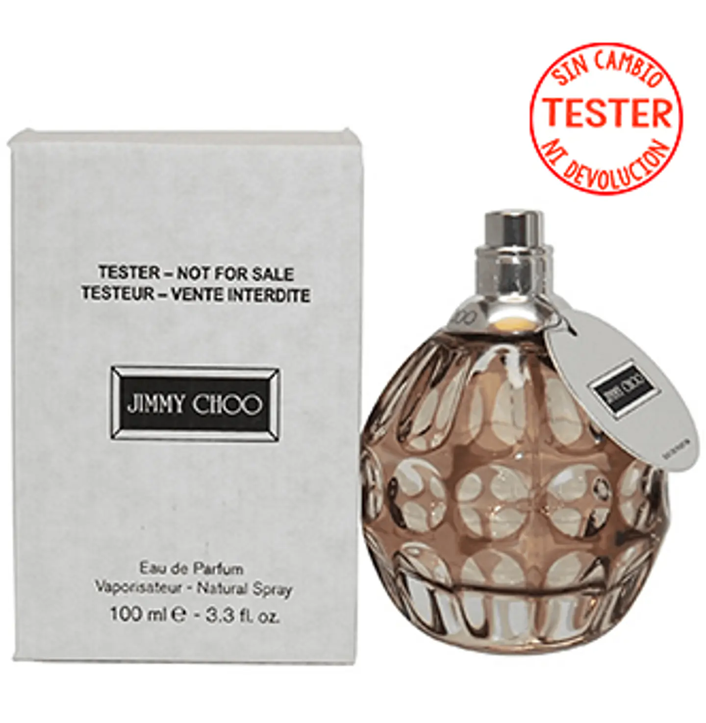 JIMMY CHOO EDP 100 ML (TESTER - SIN TAPA) - JIMMY CHOO 1