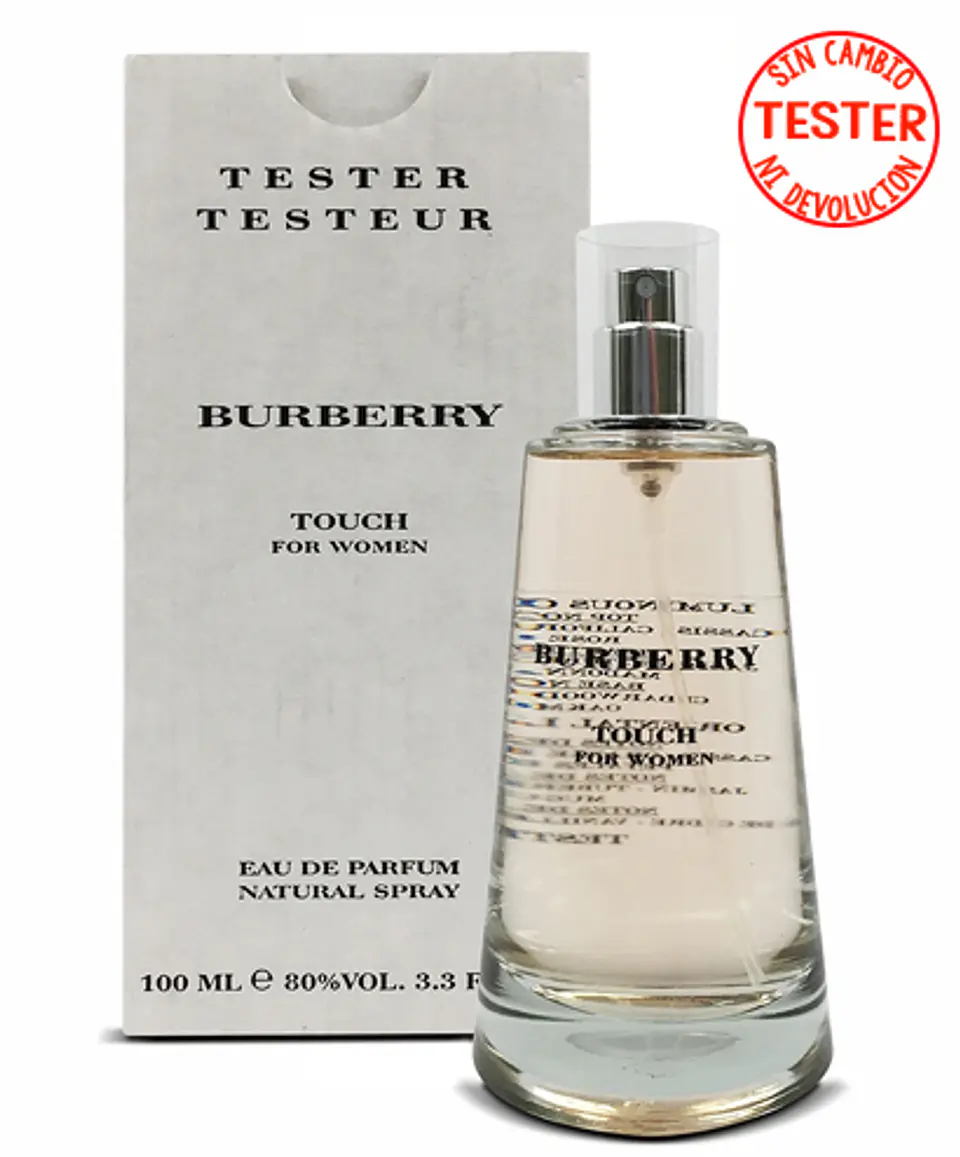 TOUCH WOMEN EDP 100 ML - (TESTER SIN TAPA) - BURBERRY 1