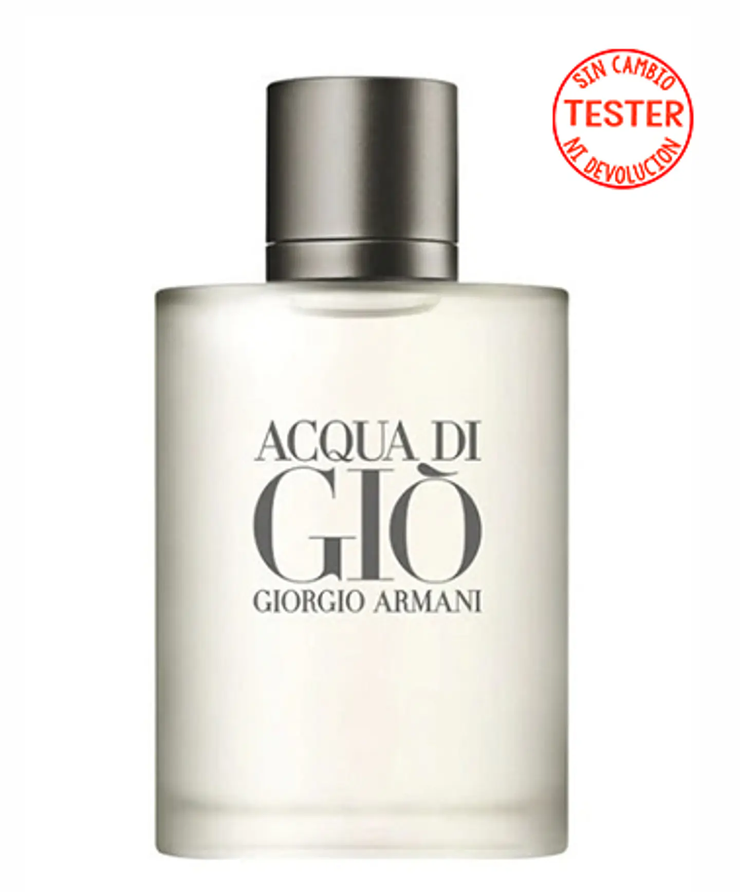 ACQUA DI GIO HOMME EDT 100 ML RECARGABLE (TESTER SIN TAPA) - ARMANI 1