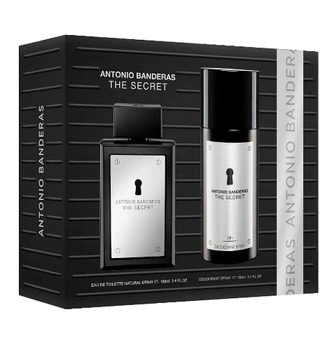 THE SECRET EDT 100 ML + DEODORANT 150 ML ESTUCHE  - ANTONIO BANDERAS