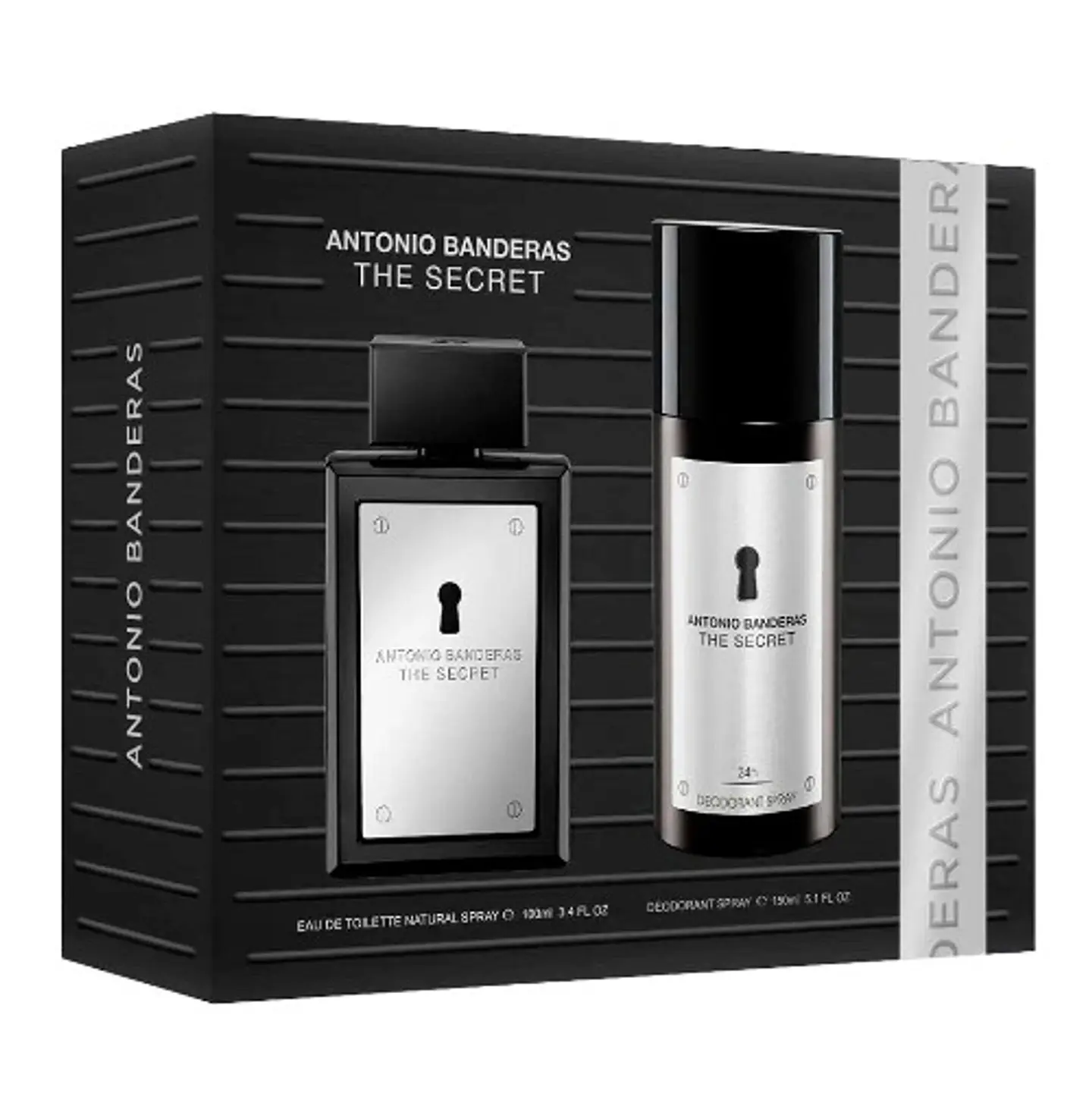 THE SECRET EDT 100 ML + DEODORANT 150 ML ESTUCHE  - ANTONIO BANDERAS 1