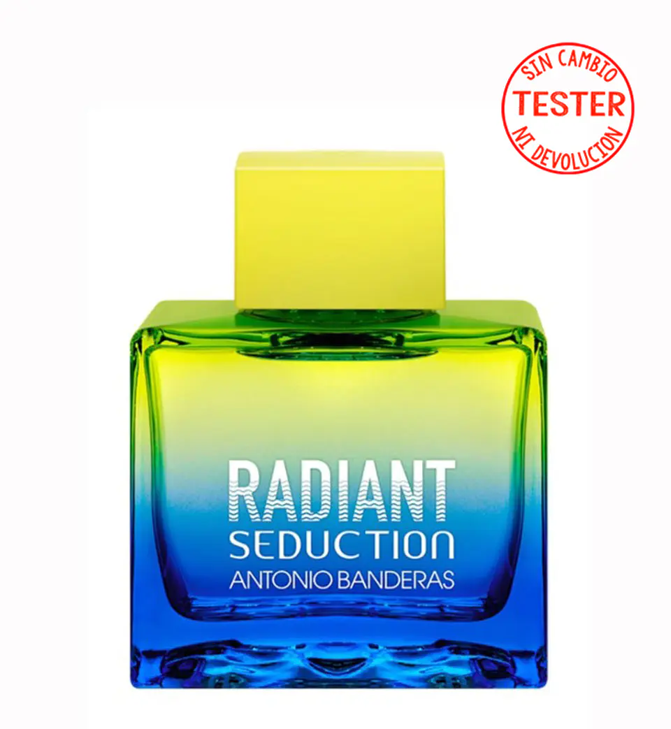 RADIANT SEDUCTION BLUE EDT 100 ML (TESTER- PROBADOR) - ANTONIO BANDERAS 1