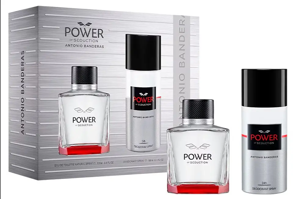 POWER OF SEDUCTION EDT 100 ML + DEO 150 ML  ESTUCHE - ANTONIO BANDERAS 1