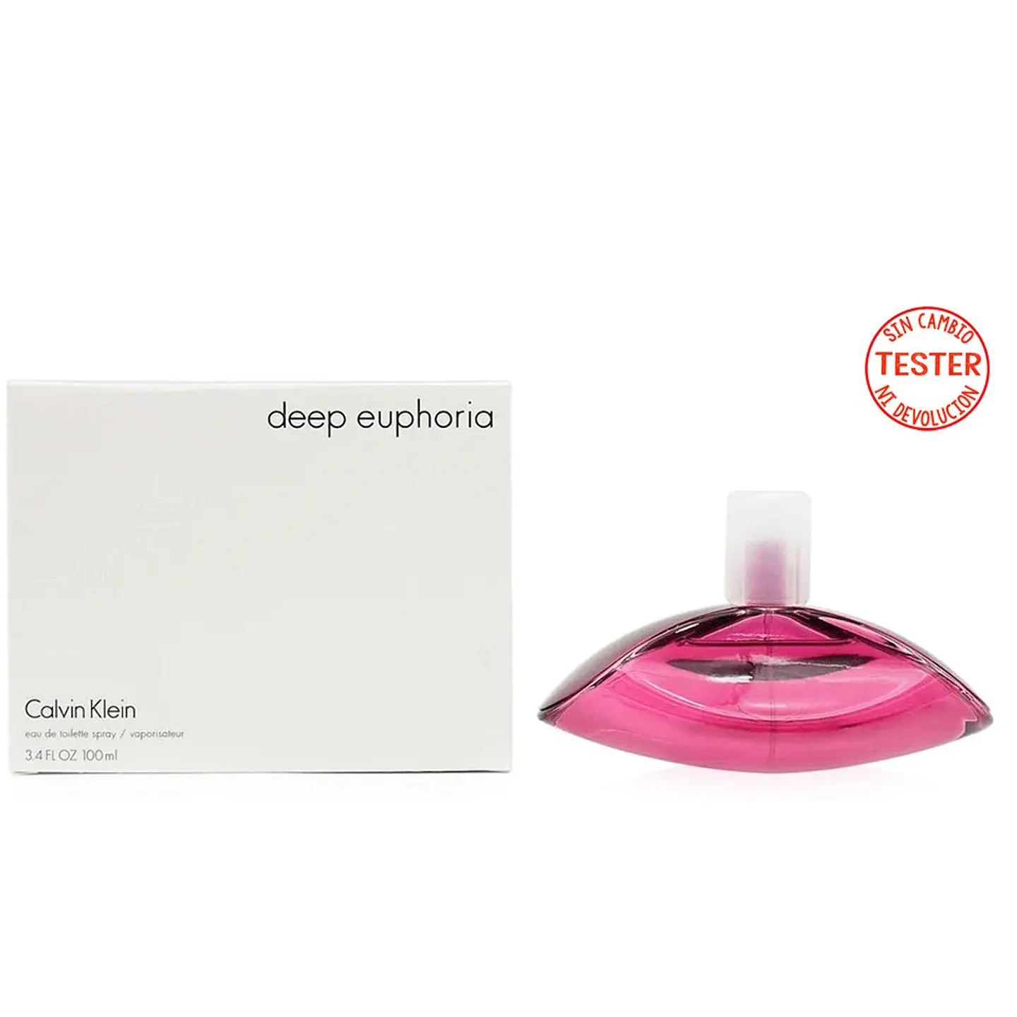 DEEP EUPHORIA EDP 100 ML (TESTER- SIN TAPA) - CALVIN KLEIN 1