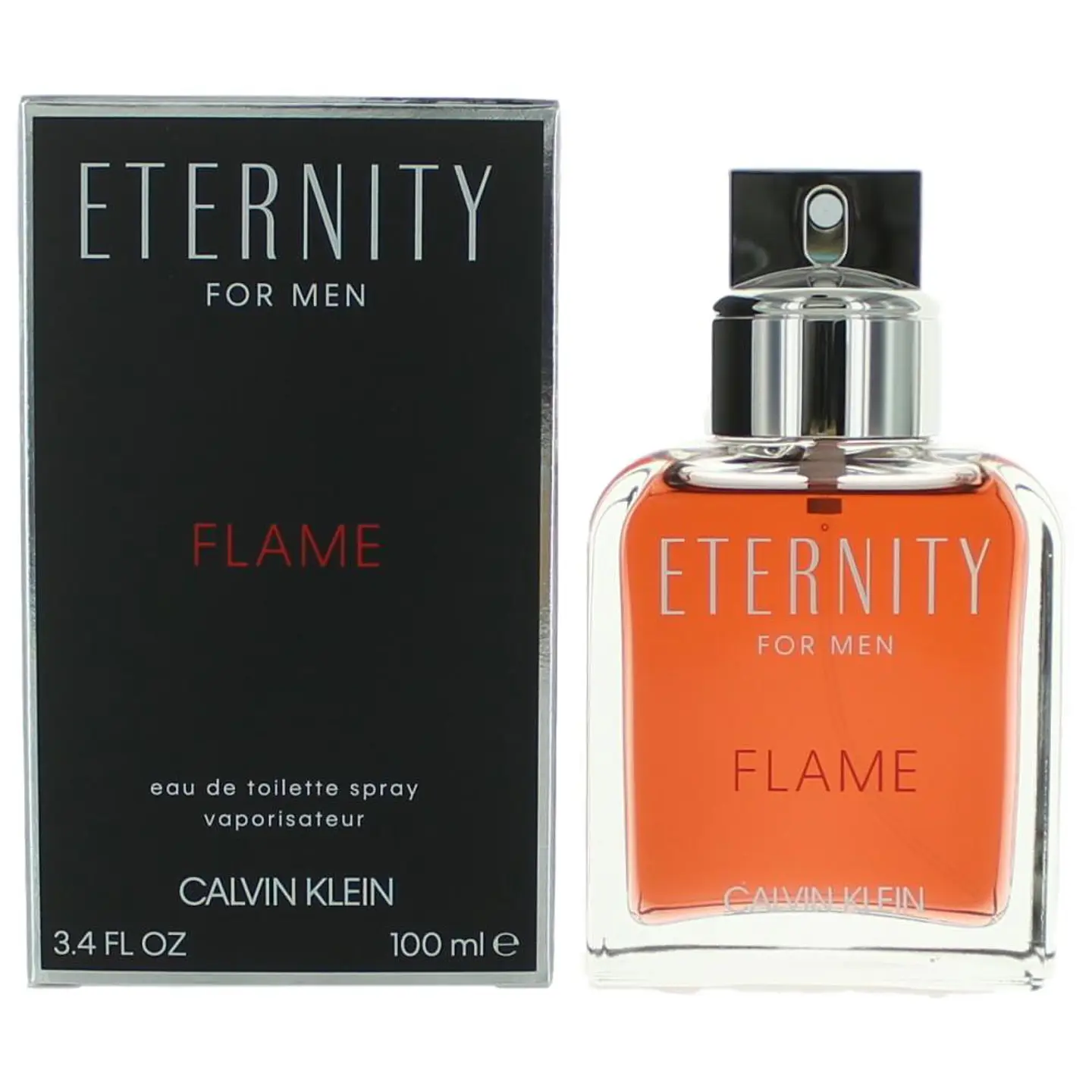 ETERNITY FLAME MEN EDT 100 ML - CALVIN KLEIN 1