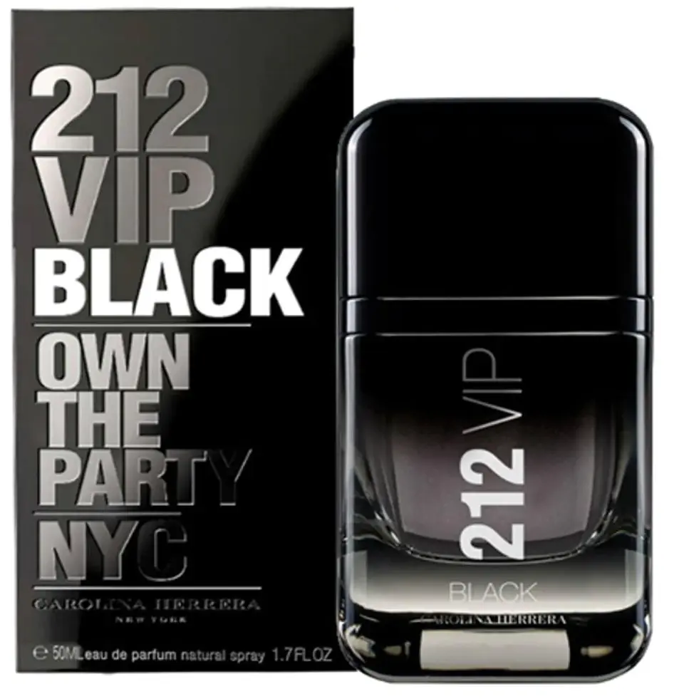 212 VIP BLACK MEN EDP 50 ML - CAROLINA HERRERA 1