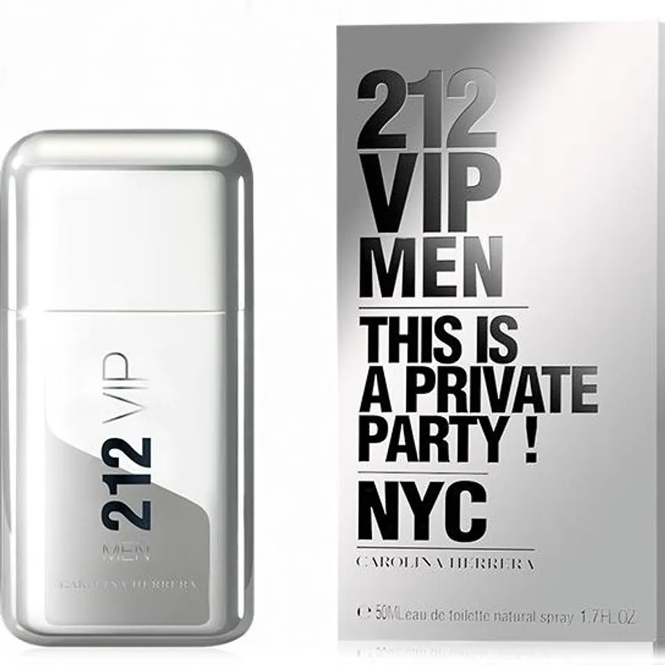 212 VIP MEN EDT 50 ML  - CAROLINA HERRERA 1