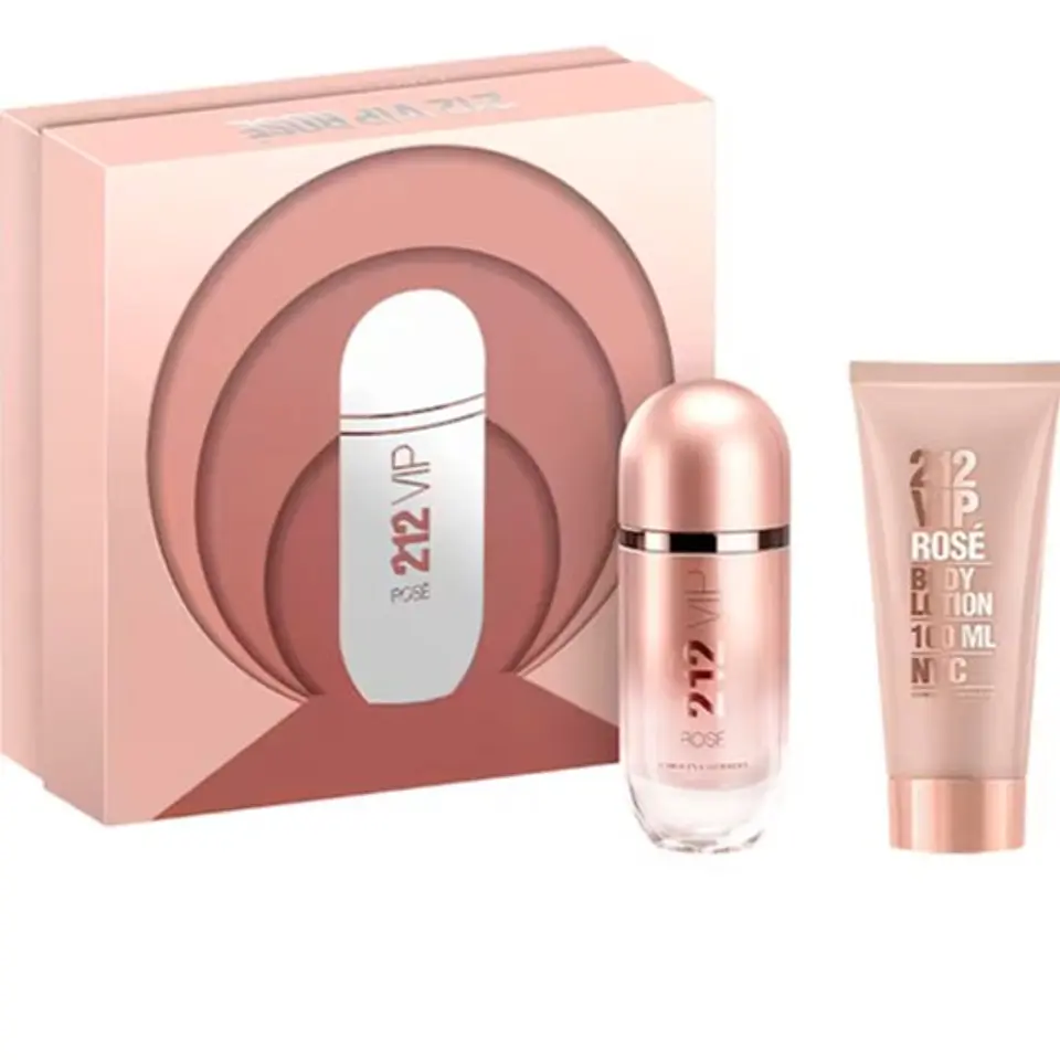212 VIP ROSE EDP 50 ML + BODY LOTION 75 ML ESTUCHE - CAROLINA HERRERA 1