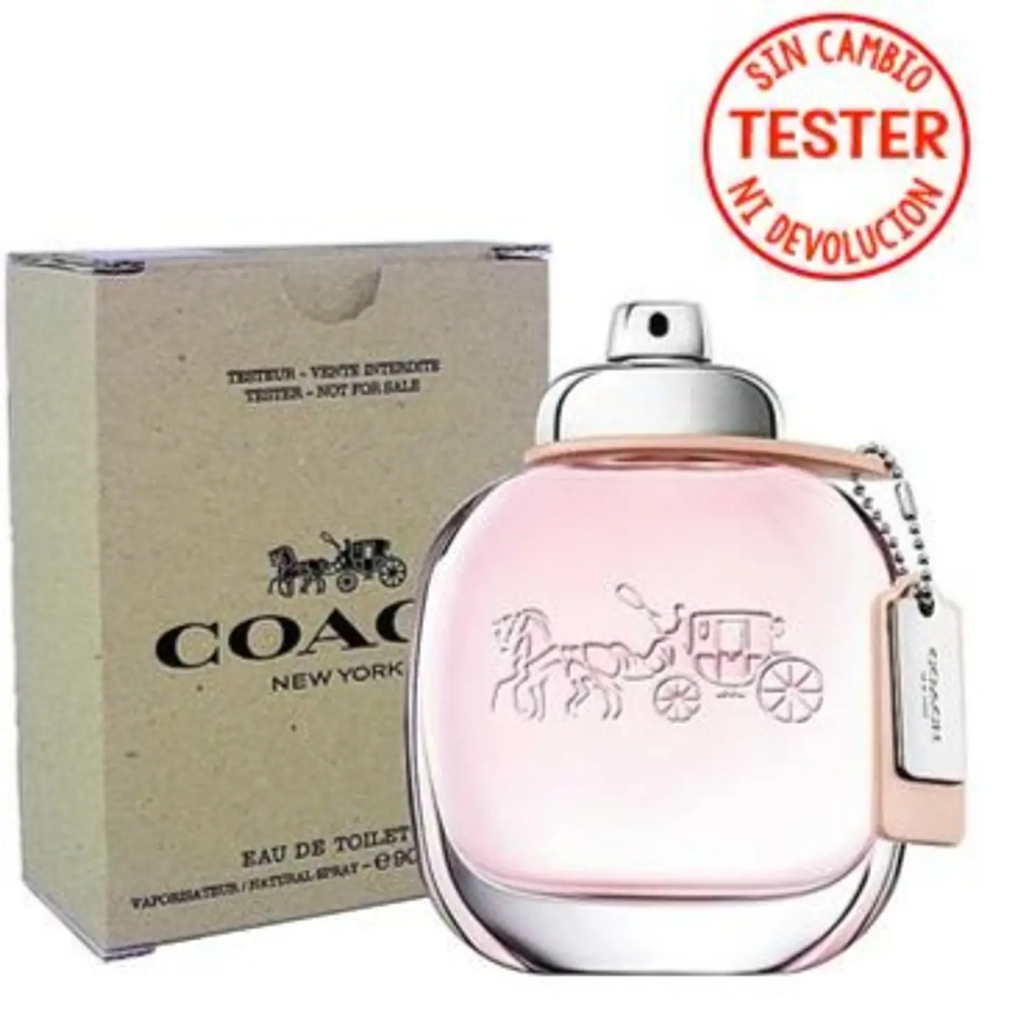 COACH EDT 90 ML (TESTER-SIN TAPA) - COACH 1